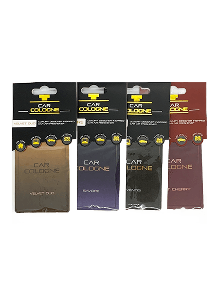 Card Air Freshener - Set Of 4