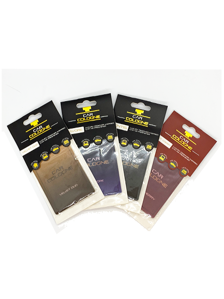 Card Air Freshener - Set Of 4